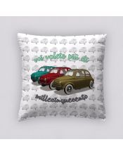 Funda Cojín Reversible Coches