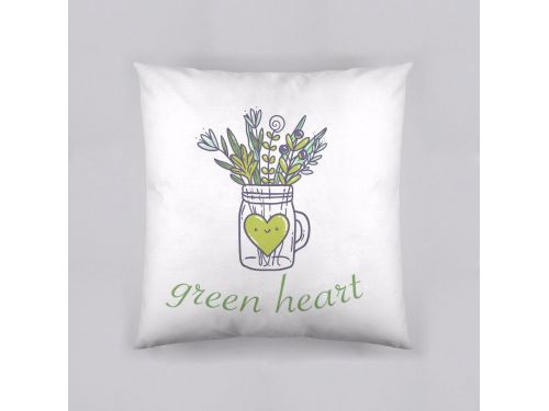 Funda Cojín Reversible Green
