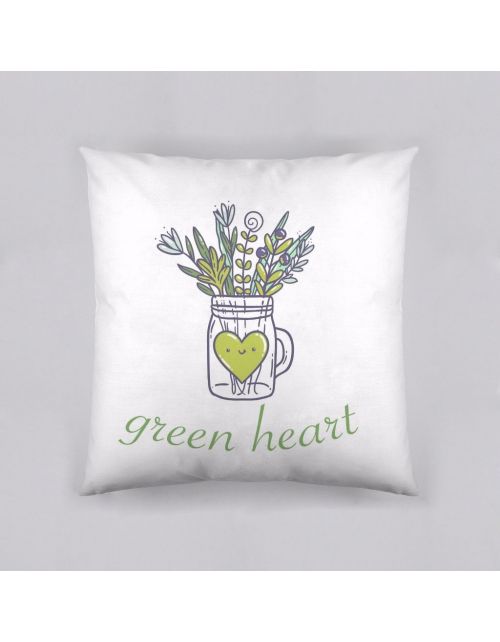 Funda Cojín Reversible Green