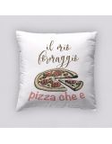 Funda Cojín Reversible Pizza