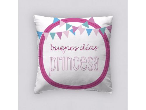 Funda Cojín Reversible Princesa