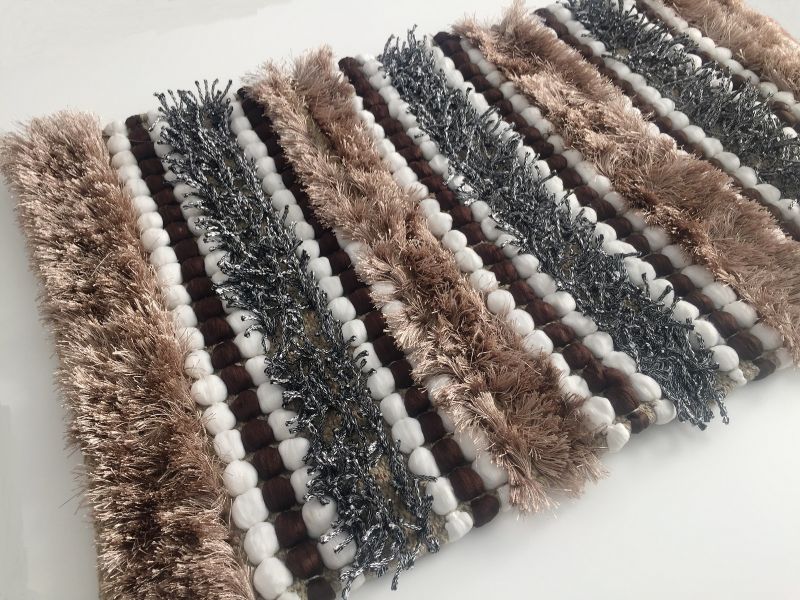 Alfombra multiusos marron a 