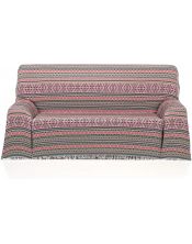 Foulard Sofá Amaya Fucsia-Beige