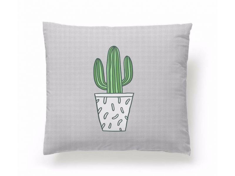 Funda Cojín Reversible Cactus