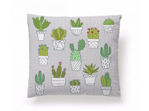 Funda Cojín Reversible Cactus