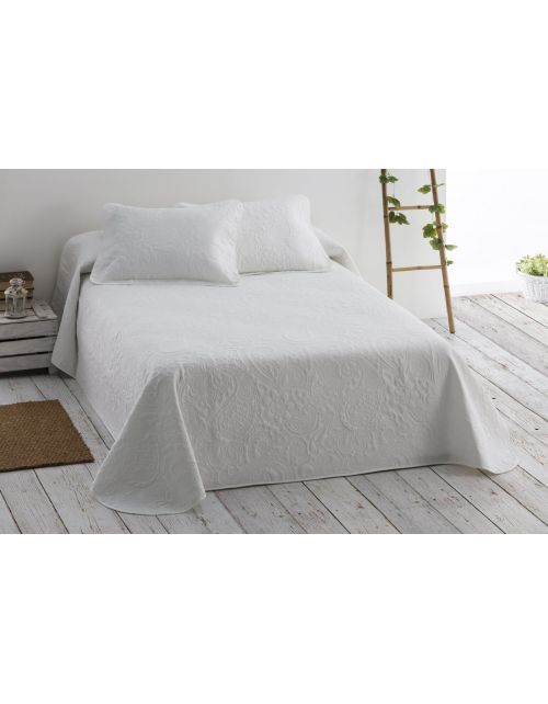 Colcha Bouti Tibet Blanco