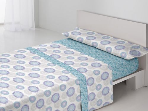 Juego sábanas Eva Azul