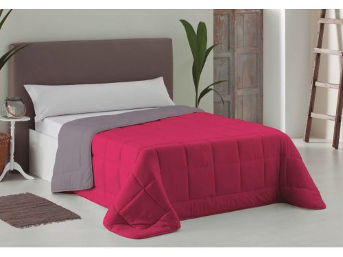 Relleno nórdico bicolor reversible Fucsia