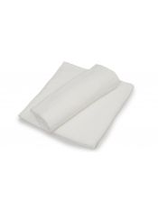 Toalla lisa blanca algodón 500 gsm