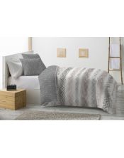 Relleno nórdico estampado Zelo Gris