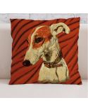 Funda Cojín Jacquard Galgo