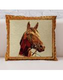 Funda Cojín Jacquard Horse