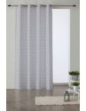 Cortina Candy Star Gris