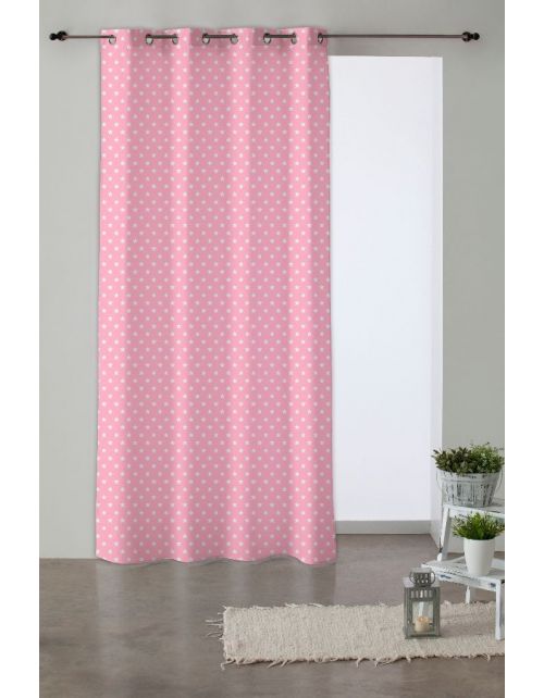 Cortina Candy Star Rosa