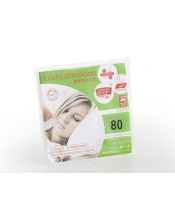 Funda almohada algodón blanca Hipermanta 2