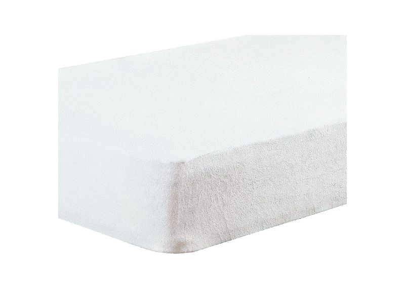 Funda colchón algodón blanca París 2