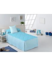 Colcha Edredón Candy Star Azul