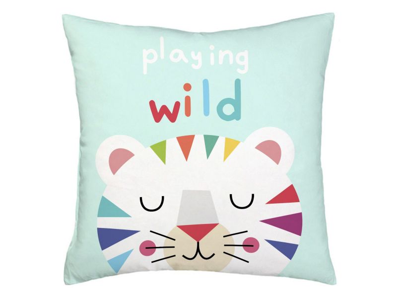 Funda Cojín Wild Pincelines