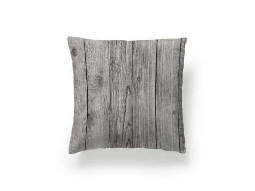 Funda cojín Fusta Gris