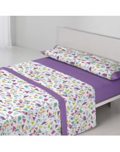 Juego sábanas Padua Morado