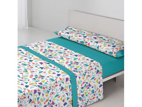 Juego sábanas Padua Turquesa