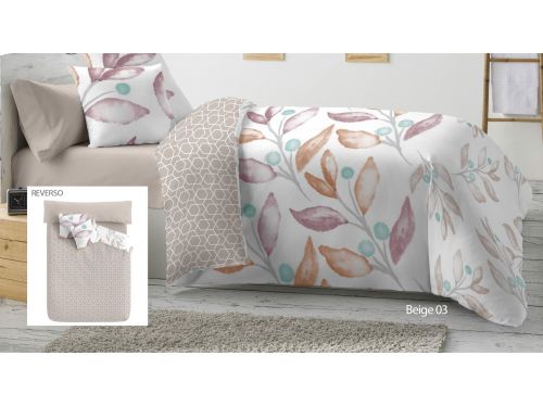 Relleno nórdico estampado Brigit, Reversible