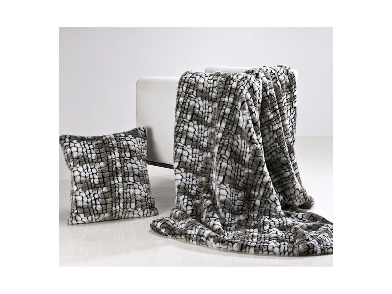 Manta plaid TORTUGA Javier Larrainzar