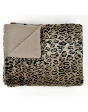 Manta plaid LEOPARDO Javier Larrainzar