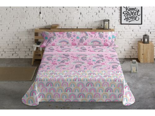 Juego Sábanas UNICORNIOS Pierre Cardin ambiente