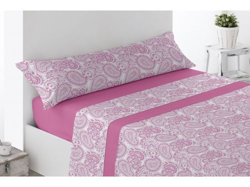 Juego Sábanas Pirineo VILLAR Rosa