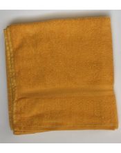 Toallas lisas algodón 550 g/m2 Naranja frontal