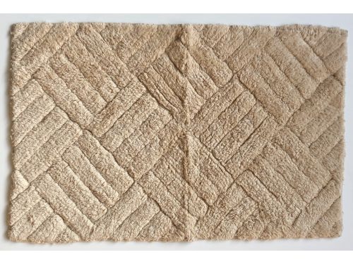 Alfombra Baño 100% Algodón Senna Beige horizontal
