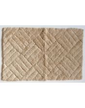 Alfombra Baño 100% Algodón Senna Beige horizontal
