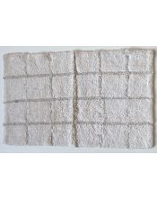 Alfombra Baño 100% Algodón Senna Crudo horizontal