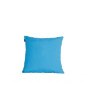 Funda Cojín Loneta lisa Azul Agua