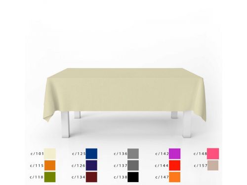 Mantel liso. Tejido loneta