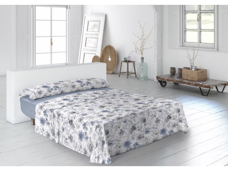Juego Sábanas ADELE Pierre Cardin Azul ambiente
