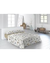 Juego Sábanas ADELE Pierre Cardin Beige ambiente