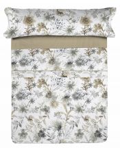 Juego Sábanas ADELE Pierre Cardin Beige cenital