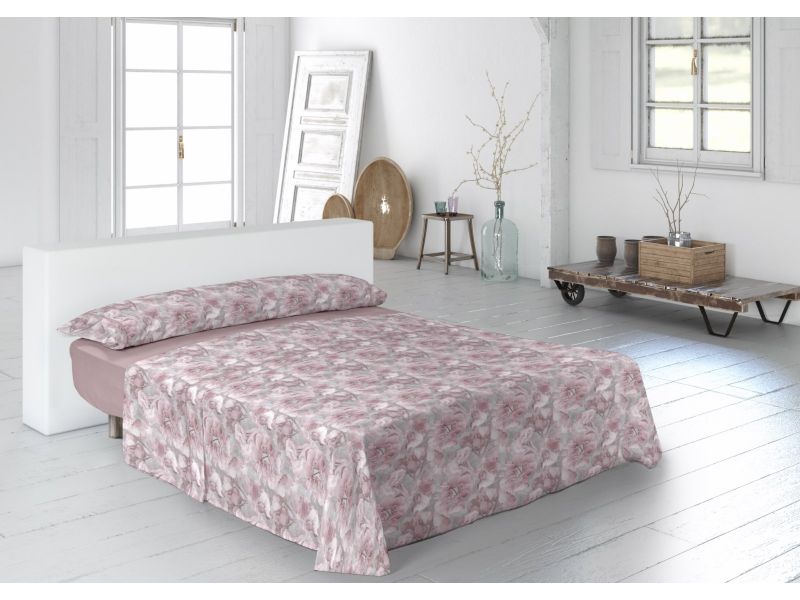 Juego Sábanas TANIA Pierre Cardin Rosa ambiente