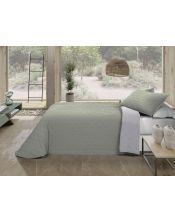 Colcha Bouti LORENA Pierre Cardin verde lateral
