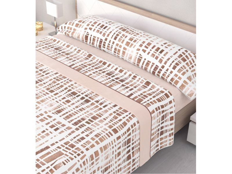 Sábanas de coralina Palermo Beige