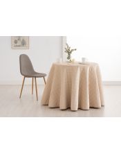 Falda mesa camilla redonda velvet