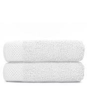 Juego de 2 Toallas ducha 70x140cm algodón 500 grm blanco