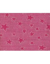 Colcha multiusos estrella detalle fucsia