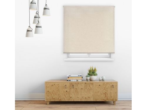Estor enrollable traslúcido lino Blackout Vera