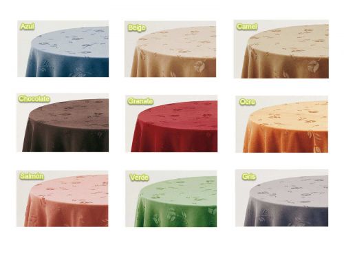 Falda mesa camilla redonda terciopelo colores