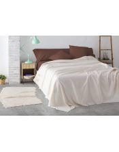 Colcha multiusos estrella cama crudo