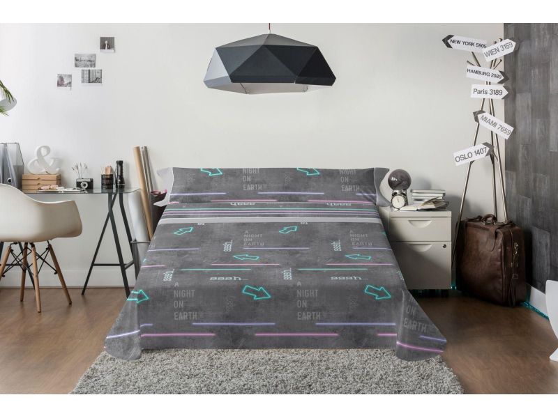 Juego de sábanas Neón Lois ambiente